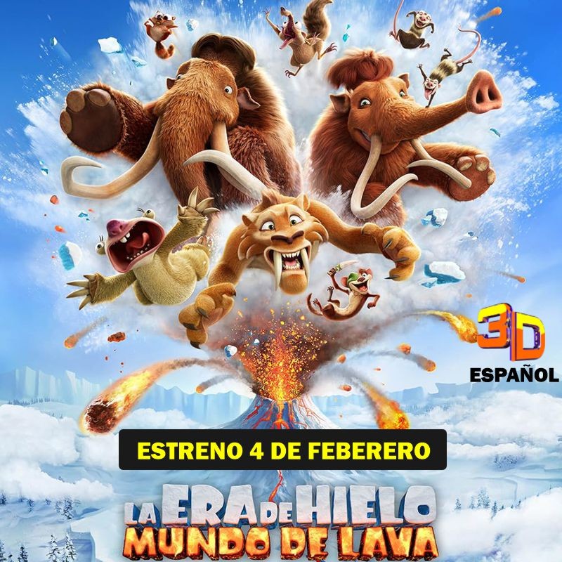 LA ERA DE HIELO: MUNDO DE LAVA - 4/2