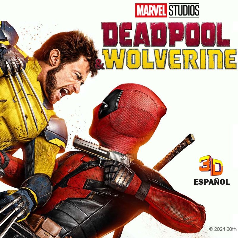 DEADPOOL Y WOLVERINE - 3D ESP